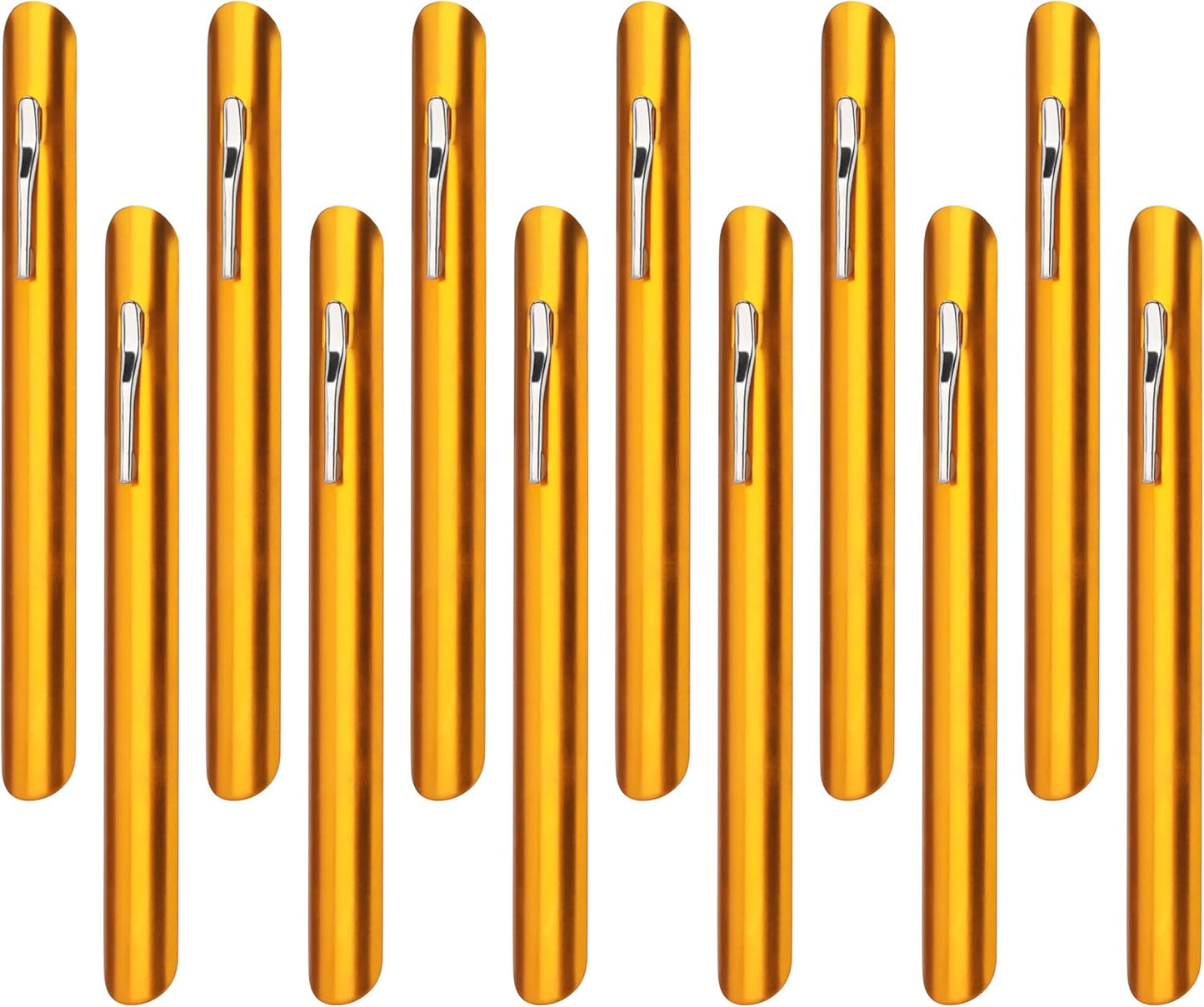 New Star Foodservice 22797 Aluminum Table Crumber 6-Inch, Set of 12, Gold