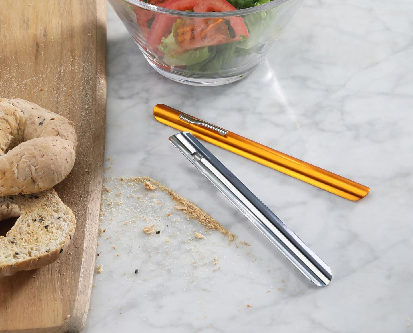 New Star Foodservice Aluminum Table Crumber, 6-Inch, Silver, 22810