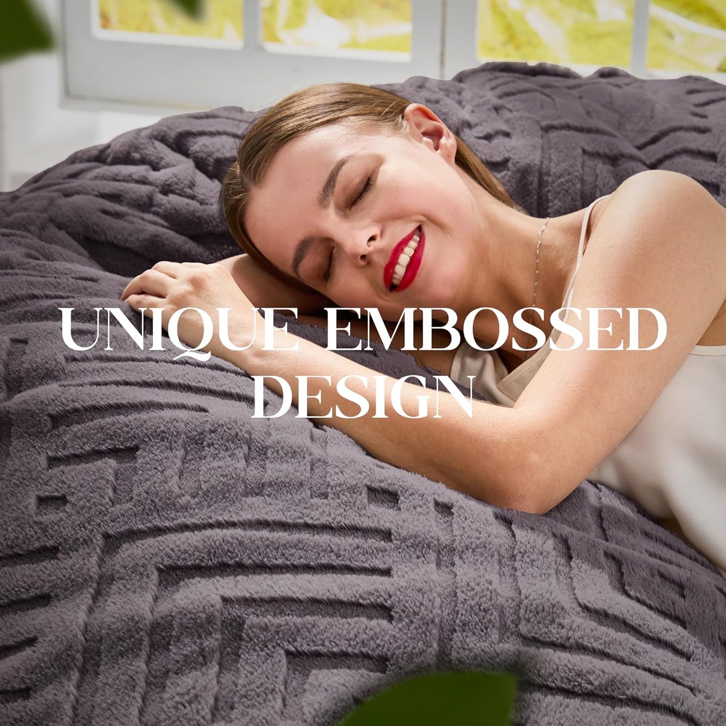 Hobestluk Bean Bag Chairs Adults Beanbag Chair with Filler Large Bean Bags with Fluffy Embossed Cover, Giant Bean Bag Chairs for Adults (Dark Grey, 3FT - 36” x 36” x 22”)