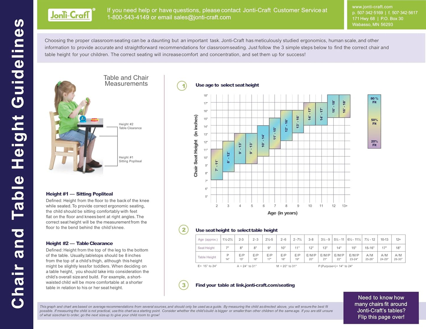 Berries Jonti-Craft 8148JC6003 Stacking Chairs with Chrome-Plated Legs, 18" Height, Blue, Pack of 6