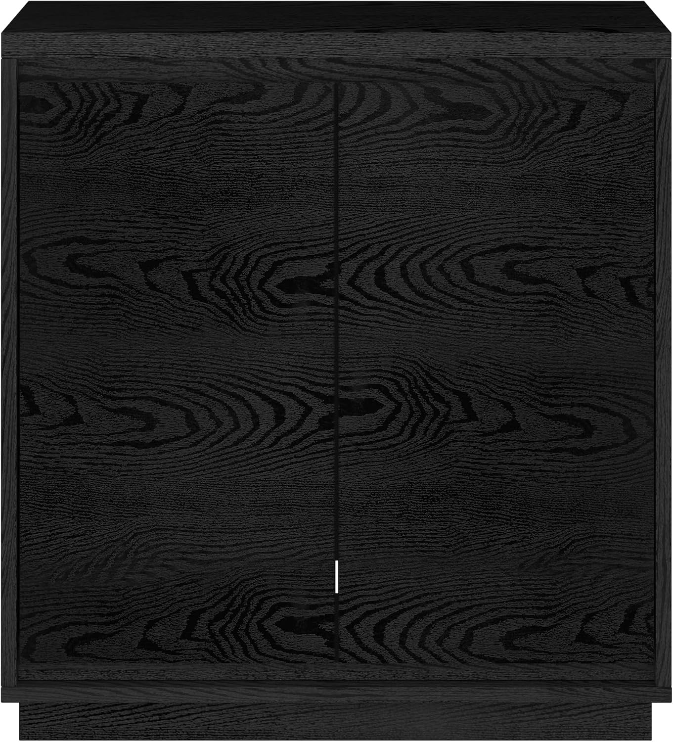 Henn&Hart Presque Accent Cabinet, 30" Wide, Black