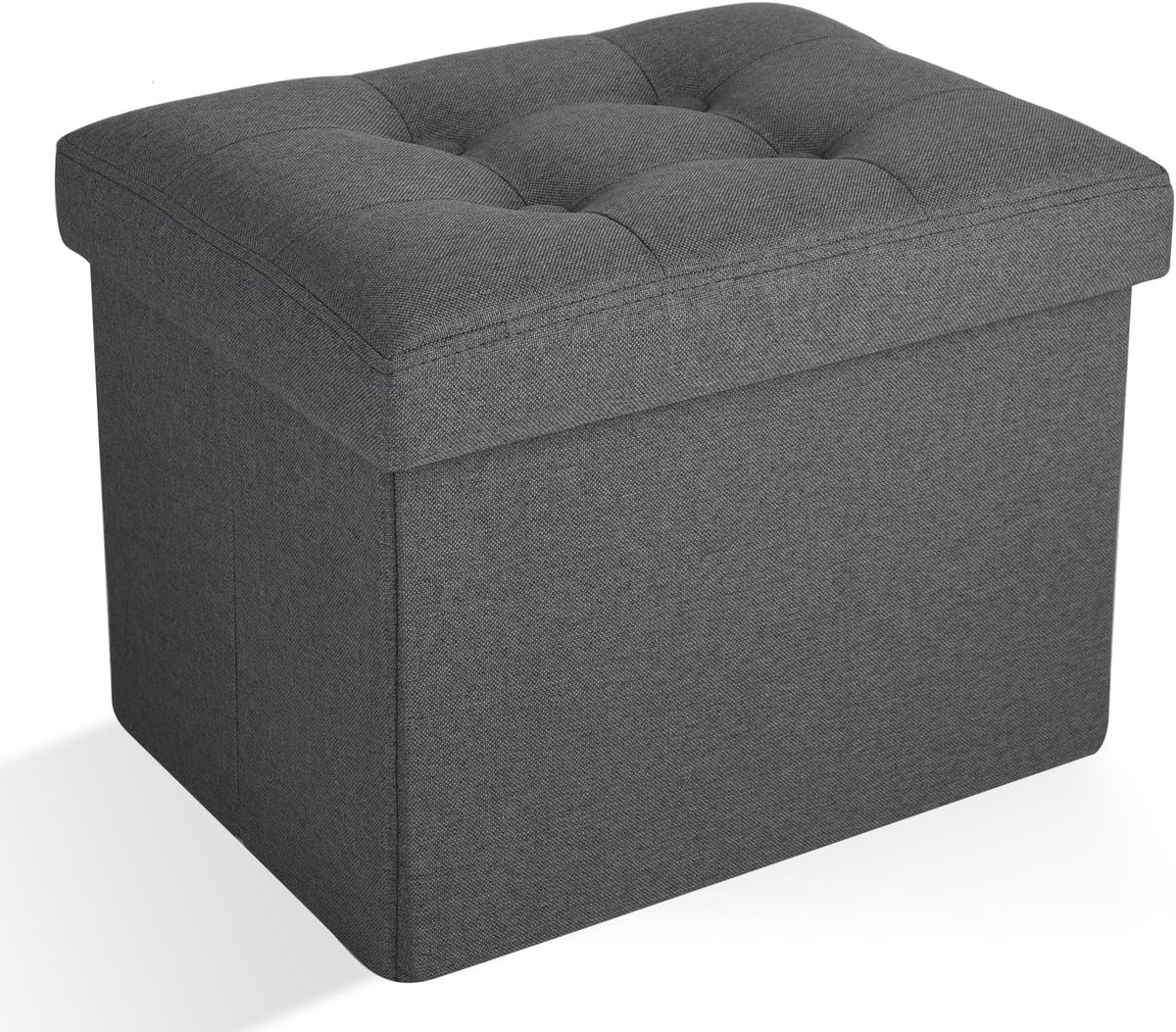 Ottoman Storage Ottoman Foot Rest Stool Foldable Bench with Storage Student Dormitory Bedroom and Entryway 16 X 12 X 12