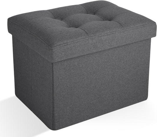 Ottoman Storage Ottoman Foot Rest Stool Foldable Bench with Storage Student Dormitory Bedroom and Entryway 16 X 12 X 12