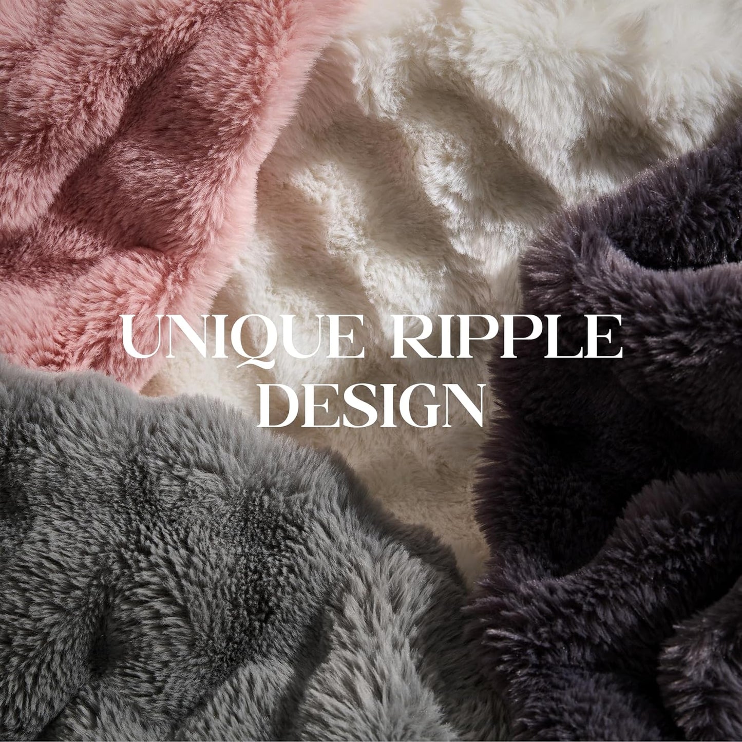 Hobestluk Bean Bag Chairs 4ft Beanbag Chair with Filler Adult Bean Bags with Fluffy & Machine Washable Cover, Giant Bean Bag Chairs for Adults (Grey, 4FT-44" x 44" x 24")