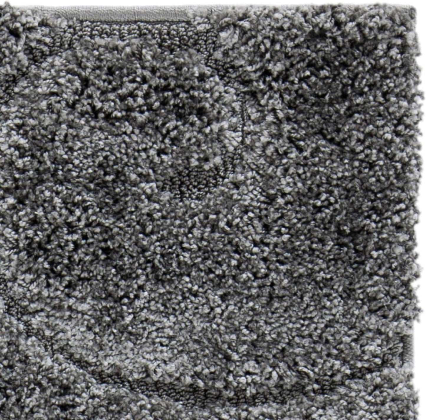 SAFAVIEH Florida Shag Collection Area Rug - 5'3" x 7'6", Grey, Scroll Design, Non-Shedding & Easy Care, 1.2-inch Thick Ideal for High Traffic Areas in Living Room, Bedroom (SG455-8013)