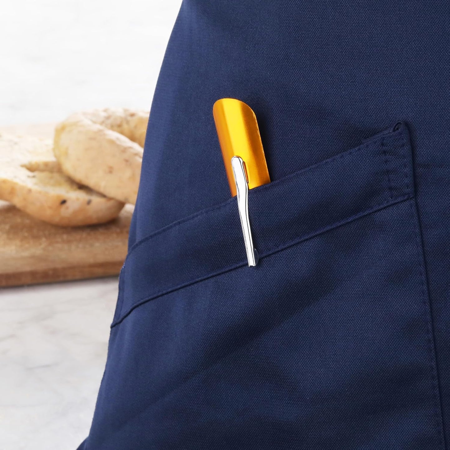 New Star Foodservice 22797 Aluminum Table Crumber 6-Inch, Set of 12, Gold