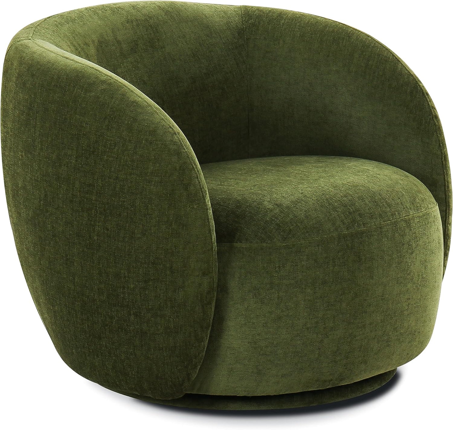 POLY & BARK Poole Lounge Chair in Distressed Green Velvet