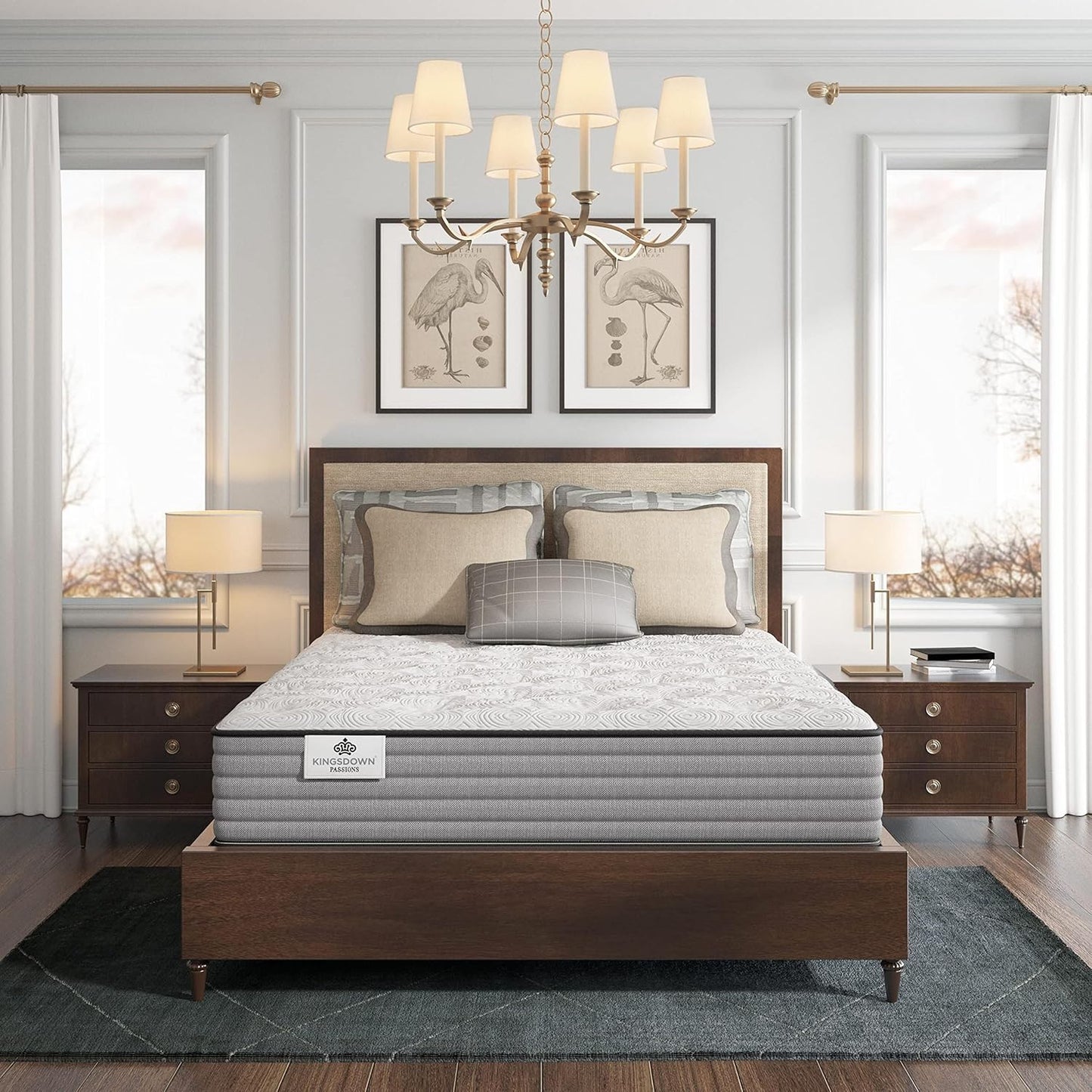 Kingsdown Passions Imagination Plush Mattress, Twin Extra Long