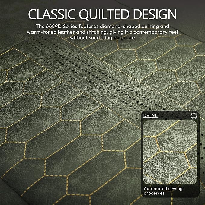 Dowinx Gaming Chair for Adults with Dual-Point Massage, Ergonomic Racing Style Game Chair Footrest, High Back Computer Chair 360° Swivel for Office,400LBS, Green