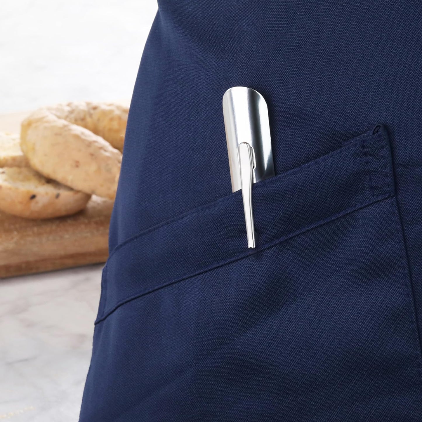 New Star Foodservice 22827 Aluminum Table Crumber 6-Inch, Set of 12, Silver